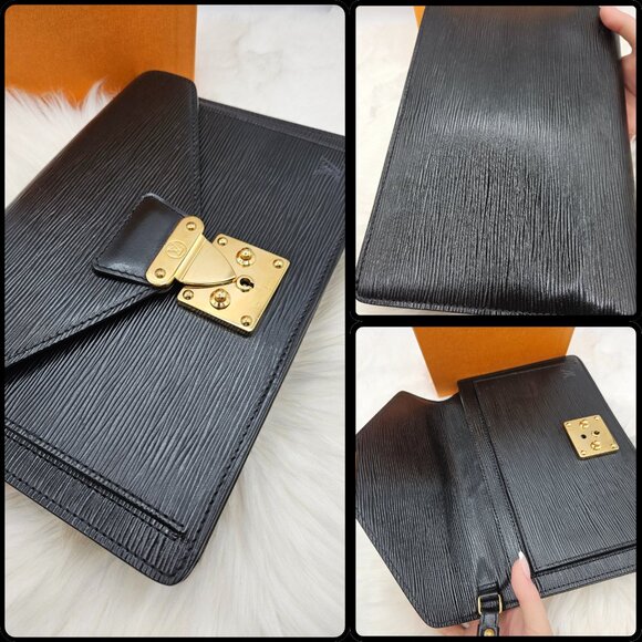 Louis Vuitton  Epi Pochette Dragonne Clutch - Picture 13 of 17